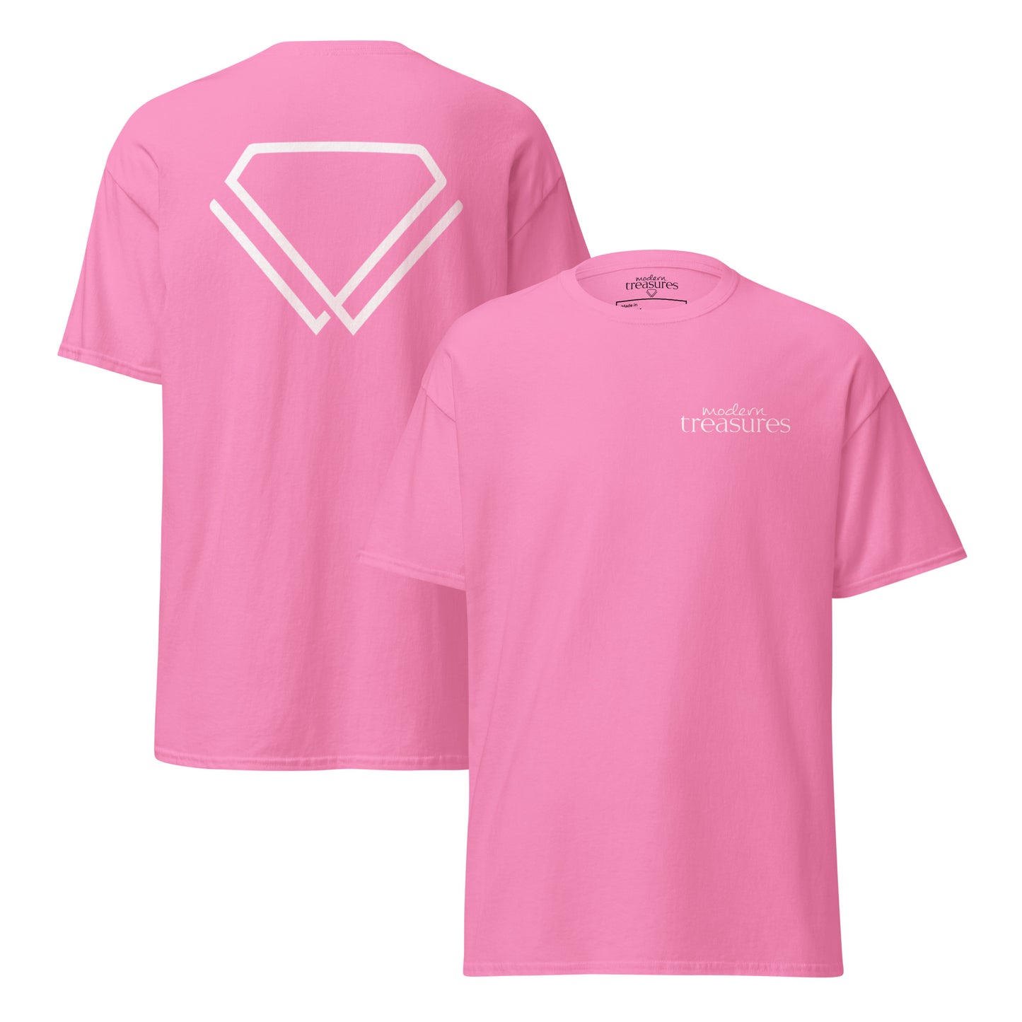Modern Treasures - Crew T-Shirt (Azalea Pink)