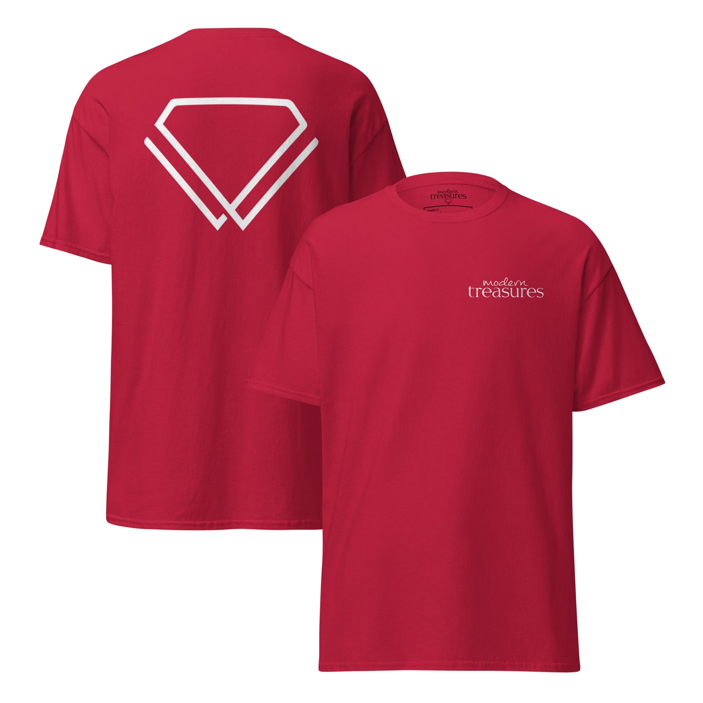 Modern Treasures - Crew T-Shirt (Cardinal Red)