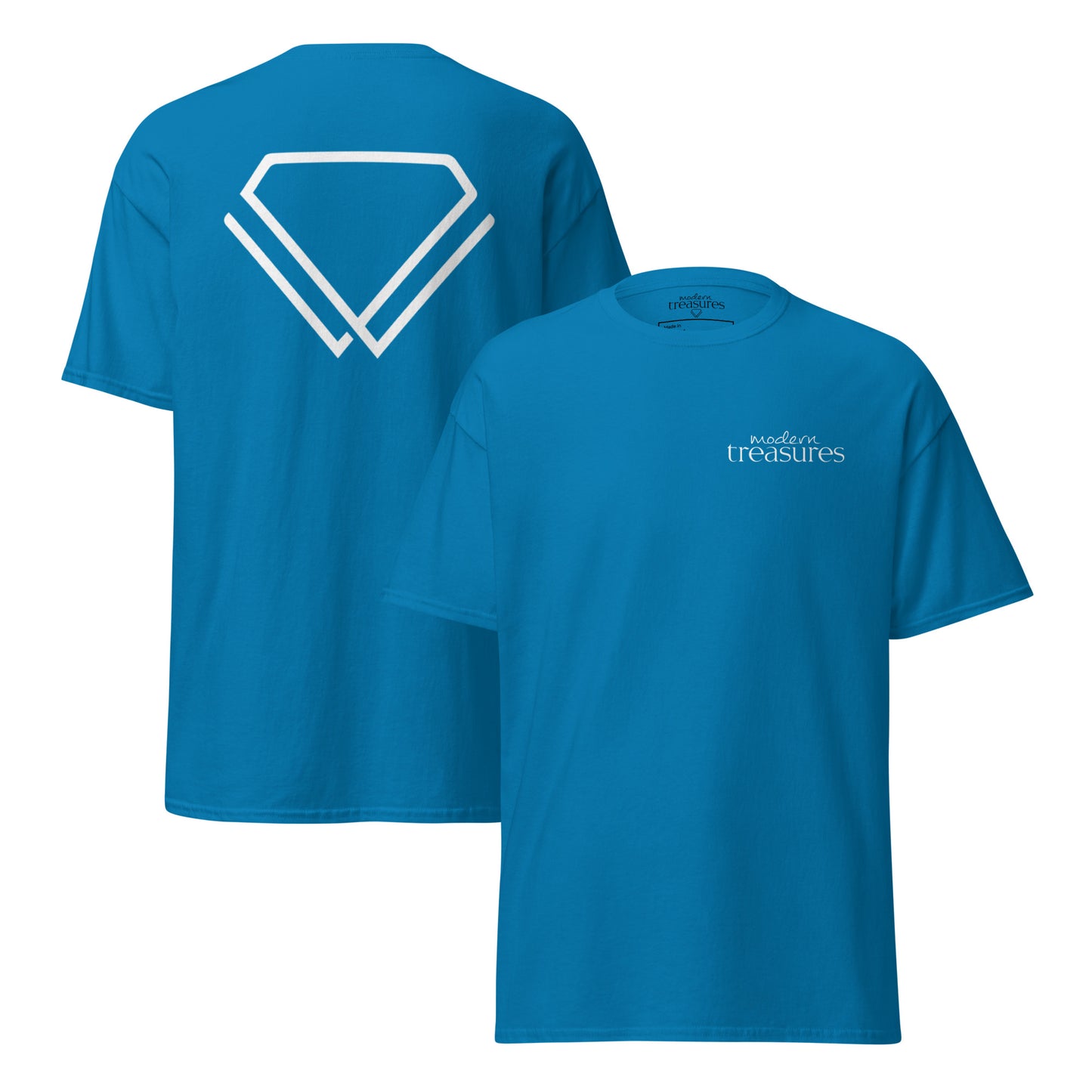 Modern Treasures - Crew T-Shirt (Sapphire)